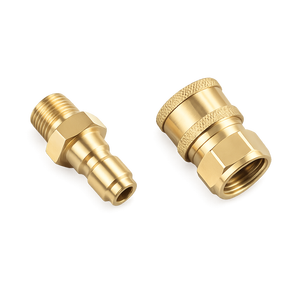 M22-1/4 M22-3/8 Brass Adapter Set for Home Construction & Car Washers New Pressure Sprayers Used in Home & Commercial Cleaning - Product Image 4