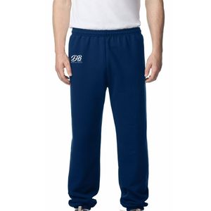 Adult Midweight Casual Sweatpants with Pockets Elastic Waist Jogger <b>Pants</b> Soft <b>Lounge</b> Trousers for Fitness Travel and Daily Wear - Product Image 1