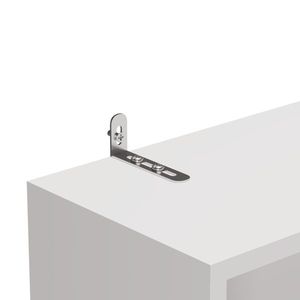 Vetrina Espositiva Bianca Triamine 60*23.5*180cm a 4 Ripiani con 2 USB, 2 Prese e 2 Cassetti - Product Image 6