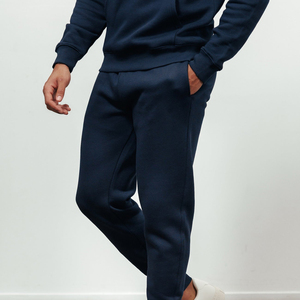 Unisex Sweatsuits Heavyweight French Terry Boxy Blank Tracksuits Custom Logo <b>Oversized</b> Cotton Men <b>Sweatpants</b> and sewatshirtSet - Product Image 2