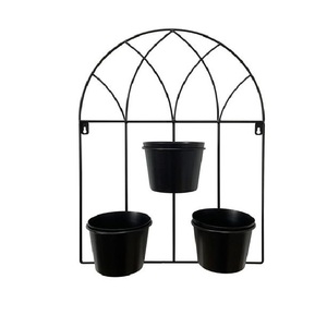 Nouveauté : Jardinière suspendue en métal au design vintage pour la décoration de terrasse et l'exposition de plantes d'intérieur, taille personnalisable - Product Image 2