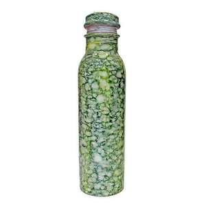 Bouteilles d'eau en cuivre pur fini Flower Patton - Product Image 4