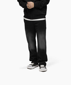 OEM Sun Fade Joggers 100% Cotton Acid Wash <b>Oversized</b> <b>Sweatpants</b> Supplier High Quality Jogger's OEM & ODM Manufactur - Product Image 5