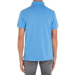 เสื้อเชิ้ตผู้ชายแขนสั้นคอปก ผ้าฝ้าย 100% ทรงเข้ารูป สไตล์ลำลอง สำหรับฤดูร้อน ดีไซน์เรียบง่าย กันยับ ติดกระดุม ผลิตจากโรงงาน - Product Image 6