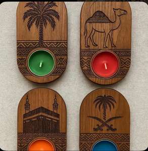 Porte-encens classique en bois fait main pour temple, méditation, yoga, aromathérapie, parfum, décoration artisanale en bois naturel - Product Image 4