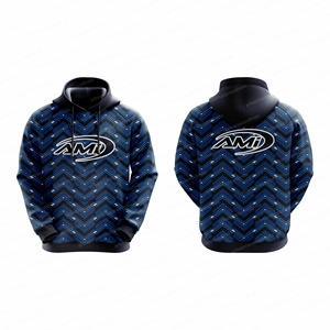 Sudadera Deportiva Personalizable para Hombre con Logotipo Frontal, Tejido de Forro Polar 100% Poliéster, Servicio OEM, Secado Rápido y Transpirable - Product Image 1