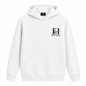 Sweat-shirt à capuche unisexe personnalisé avec logo, impression sérigraphique, poche kangourou - Product Image 1