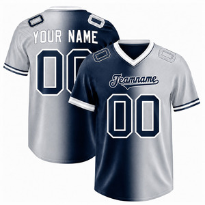 Camiseta de Béisbol Sublimada Personalizada con Degradado, Unisex, Lisa, de Punto Suave, para Entrenamiento en Equipo, de Malla de Poliéster, Transpirable, de Secado Rápido, Corta - Product Image 1