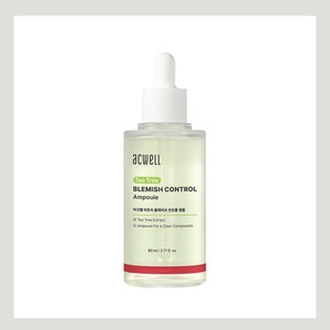 Sérum hydratant pour le visage Acwell Tea Tree Blemish Control Ampoule 80ml, sérum pour le visage à la niacinamide, sérum hydratant pour le visage - Product Image 3