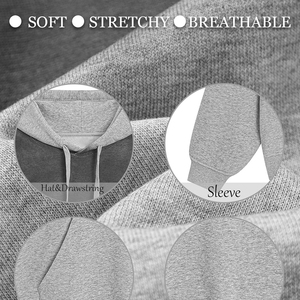 Sweat à capuche pour homme en coton épais, style streetwear, délavé à l'acide, coupe oversize, effet vintage, qualité supérieure, prix OEM abordable - Product Image 6