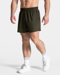 Shorts de sport pour hommes en gros – Tissu respirant et léger, taille ajustable avec cordon de serrage, poche zippée pratique et sécurisée (5 pouces) - Product Image 3