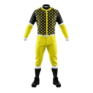 Nouveau design de maillot de Baseball personnalisé sublimé uniforme de softball vêtements d'équipe vêtements de sport ensemble respirant coupe athlétique de couleur de bloc - Product Image 3
