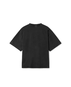 เสื้อยืดคอกลมโอเวอร์ไซส์ผ้าหนา 250 GSM ล้างสีแบบ Stone Washed พร้อมโลโก้สั่งทำพิเศษ เสื้อยืดผ้าฝ้าย 100% ล้างสีแบบ Acid Wash ทรงหลวมสำหรับผู้ชาย เสื้อยืดผู้ชาย - Product Image 2