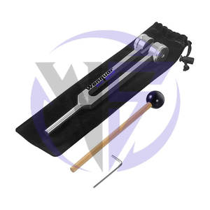 Ensemble de diapasons thérapeutiques 128 Hz en alliage d'aluminium, instrument de sonothérapie avec marteau et sac de rangement - Product Image 5