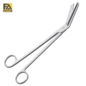 Make Your Logos Customized Surgical Scissors Blunt Blunt Angled For General Surgery Manual Instrument CE Certified Class I - Product Image 1