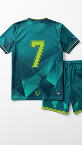 ชุดเสื้อและกางเกงวอลเลย์บอลสีเทาสเลทแบบสั่งทำขายส่ง พร้อมบริการ OEM ชุดทีมแห้งเร็ว ชุดกีฬาซับลิเมชั่น - Product Image 2