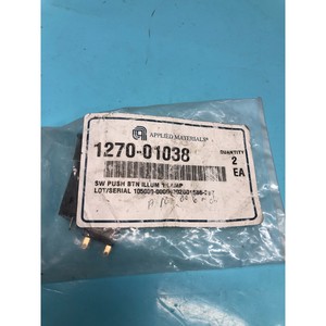 2 AMAT 1270-01038 SW PUSH BTN ILLUM 1 LAMP IND - Équipements et pièces semi-conducteurs d'occasion fiables à l'échelle mondiale - Product Image 3