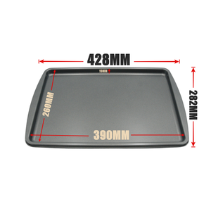 Bandeja para Hornear Galletas de 10x15 Pulgadas, Acero al Carbono con Revestimiento Antiadherente, Fácil Desmolde - Product Image 4