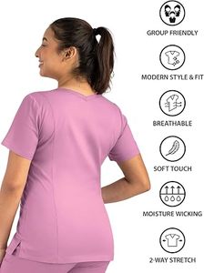 BNSB SPORTS Unisex Hospital Scrubs Suits-Polyester <b>Material</b> Needle Detection OEM Service - Product Image 6
