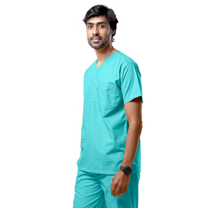 New OEM Supplier Trendy Men <b>Scrub</b> Undershirt Lightweight Breathable Medical Base Layer Hospital Nurse Doctor Inner Tee - Product Image 3