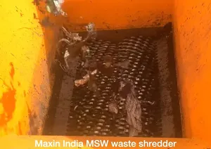 Buyer Preferred MSW Plastic Shredder Double Shaft Semi-Automatic Capacity 5000 Kg Hr Plastic Crushing Machine with Durable - Product Image 2
