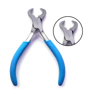 Hair <b>Extension</b> Pliers Hold Tool for Keratin Hair <b>Extensions</b> Microlink <b>Beads</b> Surgical Grade Stainless Steel Commercial - Product Image 5