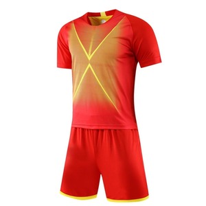 Custom Jersey Quality Thai Men's Football Uniform Set Team Football Shirt Football Jersey <b>Soccer</b> Wear - Product Image 3