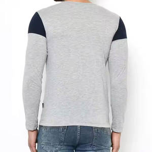 เสื้อยืดแขนยาวพรีเมียม 100% ผ้าฝ้ายสำหรับผู้ชาย เนื้อผ้านุ่มสบาย เหมาะสำหรับใส่ทำกิจกรรมกลางแจ้ง - Product Image 4