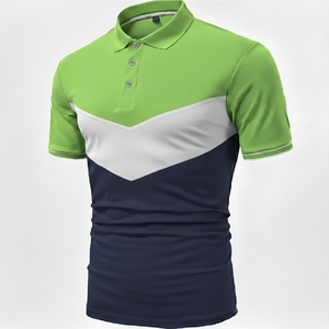 Camiseta Polo Moderna para Hombre, Manga Corta, Mezcla de Algodón, Informal, Transpirable, Verano - Product Image 6