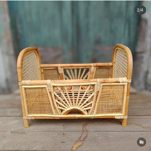 Accessoires de photographie pour bébés en rotin écologiques - Paniers photo pour nouveau-nés, prix d'usine pas cher - Product Image 1