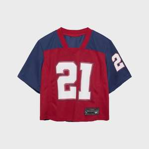 เสื้อเจอร์ซีย์รักบี้ฟุตบอลอเมริกันแบบตาข่าย พิมพ์ลายดิจิทัล สำหรับผู้ใหญ่ ผ้าโพลีเอสเตอร์ 100%  ตกแต่งด้วยผ้าทวิลล์  โลโก้แบบกำหนดเอง  ชุดฝึกซ้อมสตรีทแวร์ - Product Image 1