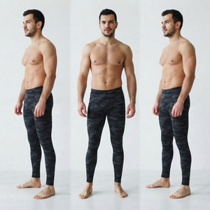 Rajputana Corporation Men <b>Camo</b> <b>Leggings</b> Full Length Compression Pants Elastic Waist Sportswear Tights Men Fitness Wear <b>Leggings</b> - Product Image 5