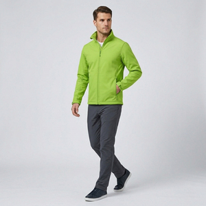 Chaqueta Softshell Personalizada para Hombre, Diseño Urbano Moderno, Resistente al Viento y al Agua, Chaqueta de Moda para Viajeros - Product Image 4