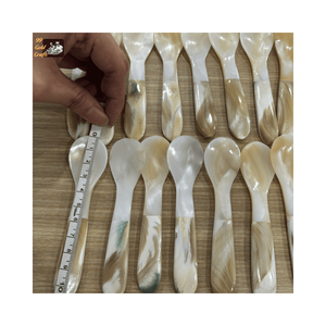 Cuchara de Concha de Caracola, Cuchara para Helado, Café y Caviar, Cuchara de Madreperla, Cucharas para Remover, Cucharilla, Utensilio de Cocina - Product Image 4