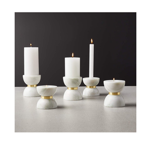 New Look Elegant <b>Marble</b> <b>candle</b> Stick Stand Hot Selling Christmas or Wedding Decoration Use At Affordable Budget - Product Image 3