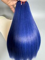 Extensions de Cheveux Humains Remy Vietnamiens de Qualité Supérieure, Lisses Comme des Baguettes, Teints, Double Trame Faite à la Machine, Styles Ondulés/Bouclés