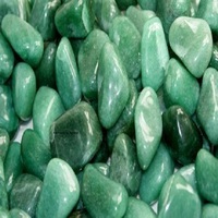 Pierres roulées d'aventurine verte en gros, pierres précieuses naturelles de guérison, agate, pierre roulée d'aventurine verte