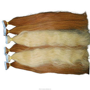 Cinta adhesiva invisible natural para extensiones de cabello - ligera, discreta y perfecta para añadir longitud y volumen. - Product Image 2