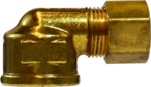 Codo de latón forjado macho x hembra (AOL-021) con rosca NPT de 90 grados para fontanería y suministro de agua - Product Image 5