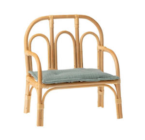 Ensemble de jeux pour enfants en rotin naturel, table et chaises de jeu, table et chaises d'étude. - Product Image 3