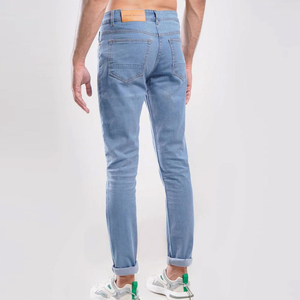 กางเกงยีนส์สำหรับผู้ชายกางเกงสตรีทแฟชั่นทันสมัยดูดีมีระดับ - Product Image 5