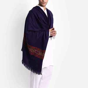 Men Winter <b>Wool</b> Shawl Soft Warm Breathable Solid Professional <b>Wrap</b> Customized - Product Image 4