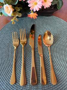 Colección de Cubiertos de Oro Opulento para Eventos de Alto Nivel, Venta al por Mayor para Catering, Exportación Global - Product Image 2