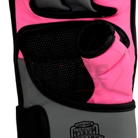 Gants de MMA personnalisés avec logo, demi-doigts, pour Taekwondo, arts martiaux, entraînement de boxe, double sangle.