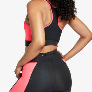 เสื้อชั้นในกีฬาผู้หญิงพิมพ์โลโก้ตามสั่ง วัสดุแท้ ผู้ผลิตขายส่ง 230GSM ทรงสวยทันสมัย กระชับพอดีตัว - Product Image 5