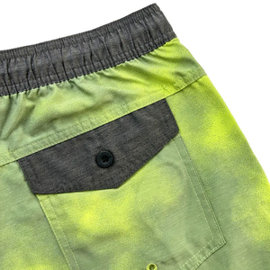 Pantalones Cortos Casuales de Lona para Hombre al por Mayor con Estampado Tie-Dye, Logotipo Personalizado, Cintura Elástica Media, Patrón Sólido, Alta Calidad y Transpirables - Product Image 4