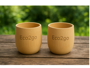 แก้วชาไม้ไผ่ทำมือรักษ์โลก Eco2go เวียดนาม |   ภาชนะใส่เครื่องดื่มแบบย่อยสลายได้ตามธรรมชาติ 100% สำหรับการเดินทาง กาแฟ - Product Image 5