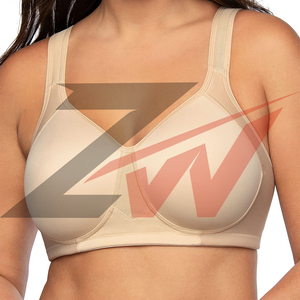 Soutien-gorge de sport personnalisé avec logo, léger, pour yoga, avec logo personnalisé, marque privée, bretelles réglables, dos croisé, sexy, maintien élevé pour femme - Product Image 4