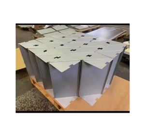 Pièces de fabrication en tôle d'acier inoxydable avec logo personnalisé en gros, usinage CNC, origine Inde, pièces CNC perforées et revêtues de poudre - Product Image 5