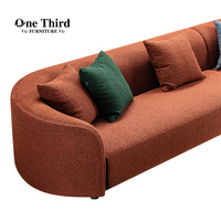 Ensemble de housses de canapé moderne et minimaliste en forme de U Mobilier moderne pour canapé 2 places